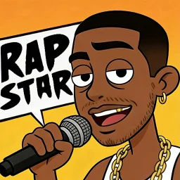 Rap Star - Para ve Şöhret simgesi